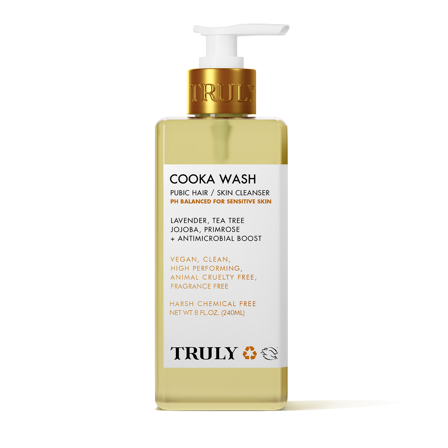 COOKA WASH: GEL DE DUCHA CORPORAL Y ZONA DEL BIKINI (GEL LIMPIADOR)
